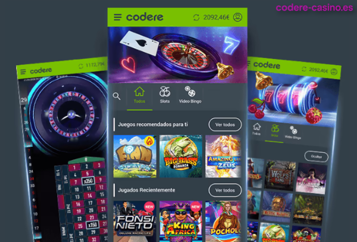 Codere App Slots