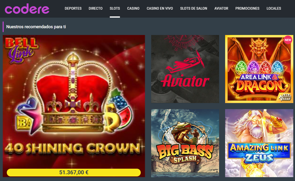 Codere Slots